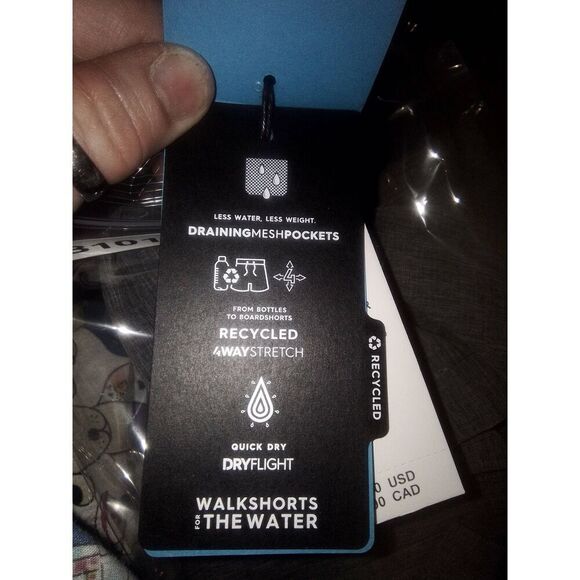 Quicksilver Amphibian Shorts Size 28 - Picture 9 of 9